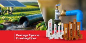 Drainage Pipes vs Plumbing Pipes